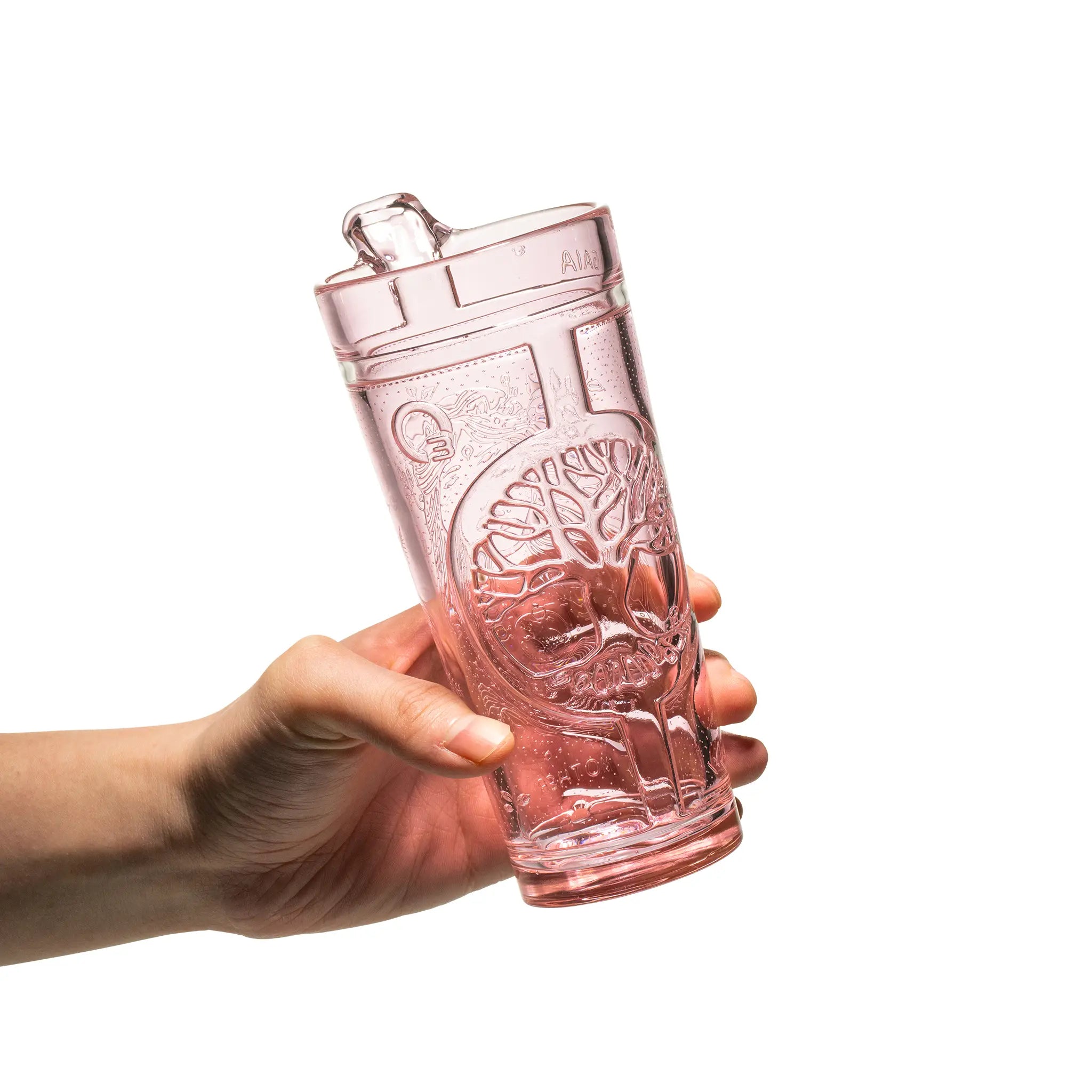 Gaia 7.5" Tall Tumbler with Built-in Straw