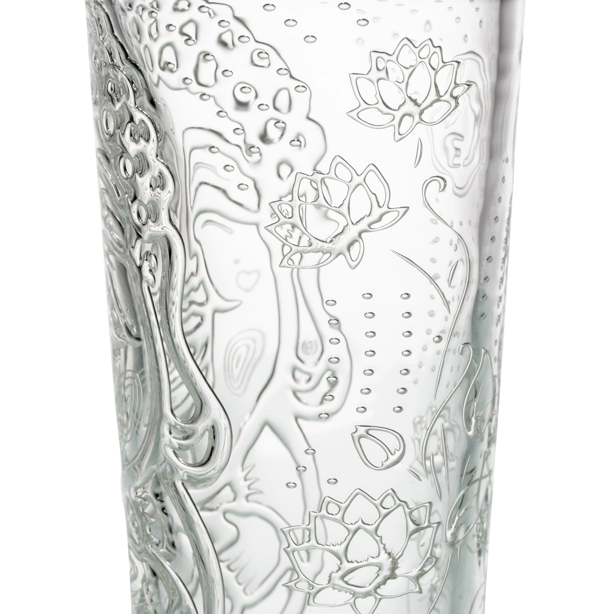 Laughing Buddha 7.5" Tall Tumbler with Built-in Straw