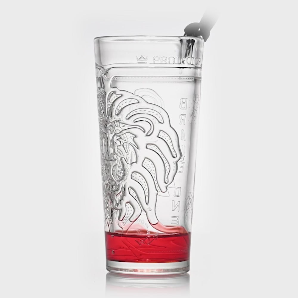 Brave one glass tumbler video